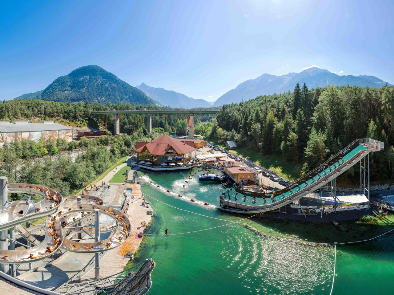 Готель Area 47 - Tirol Етцтал-Банхоф Екстер'єр фото